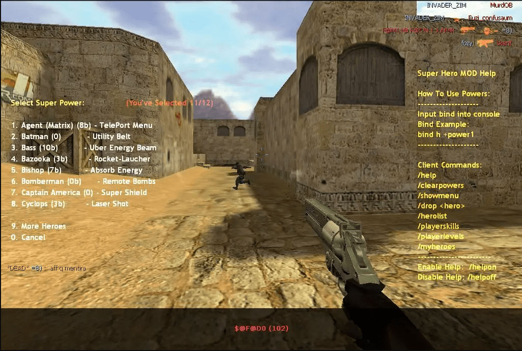 Counter-Strike 1.6 CSO Super Hero Addon Download [ 2k17 ]