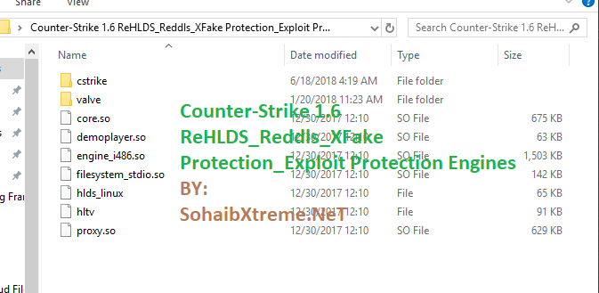 Counter-Strike 1.6 ReHLDS_Redlls_XFake Protection_Exploit Protection Engines