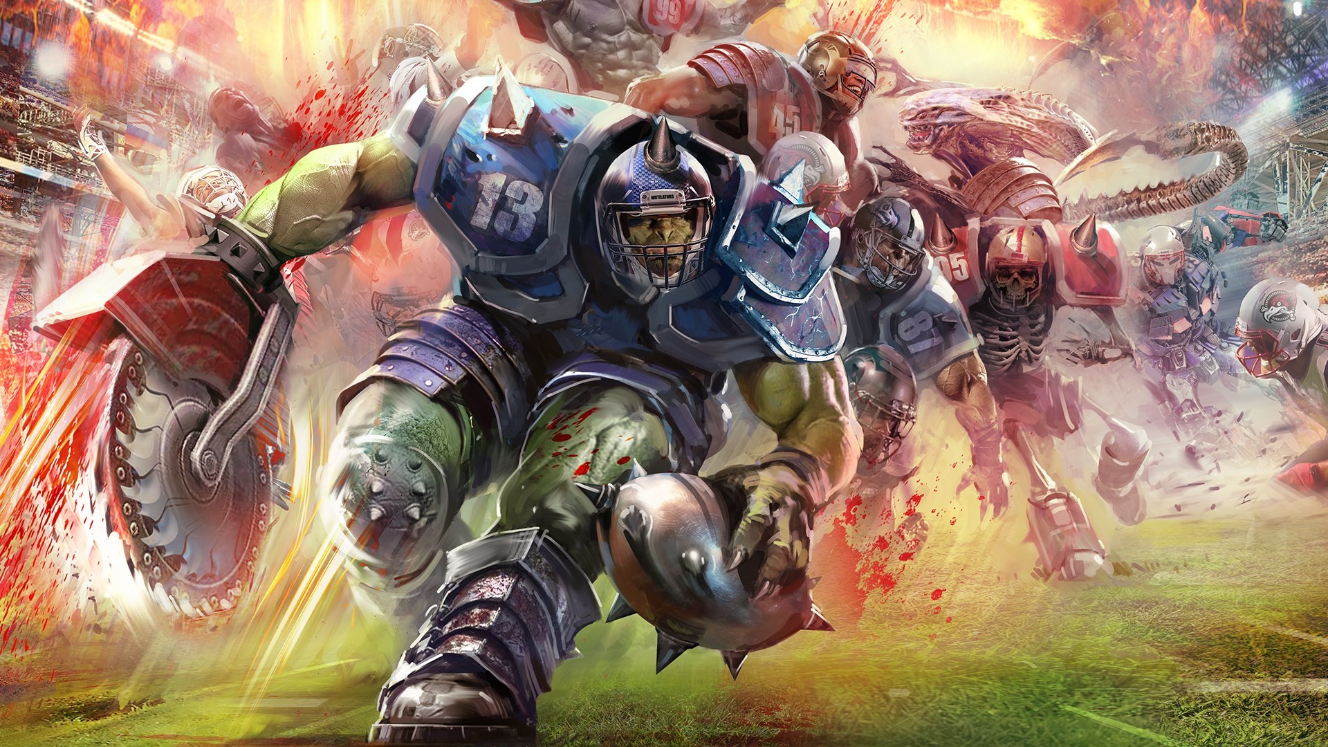 Mutant Football League Purple Oil Holiday Pack-SKIDROW Download