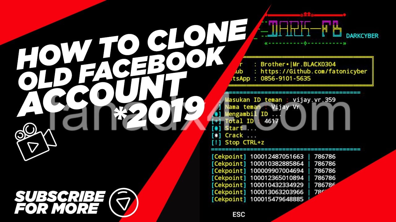 How To Clone Old Facebook Account Or Hack Friends Account Trick [2k20]