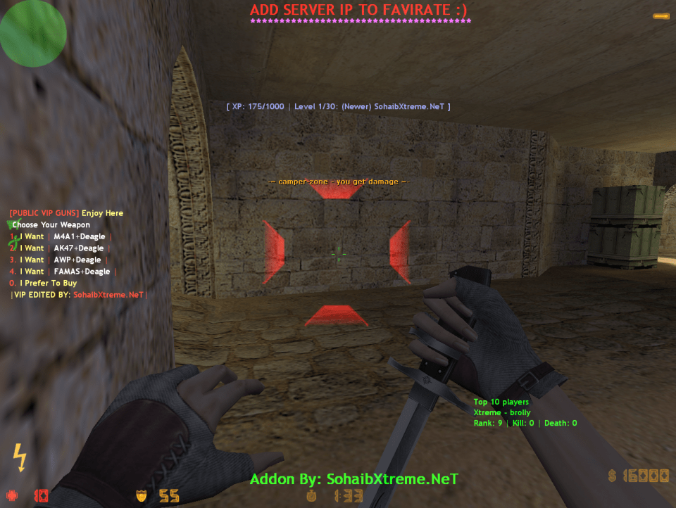 Counter-Strike 1.6 CSO Public Addon Download [ 2k21 ]