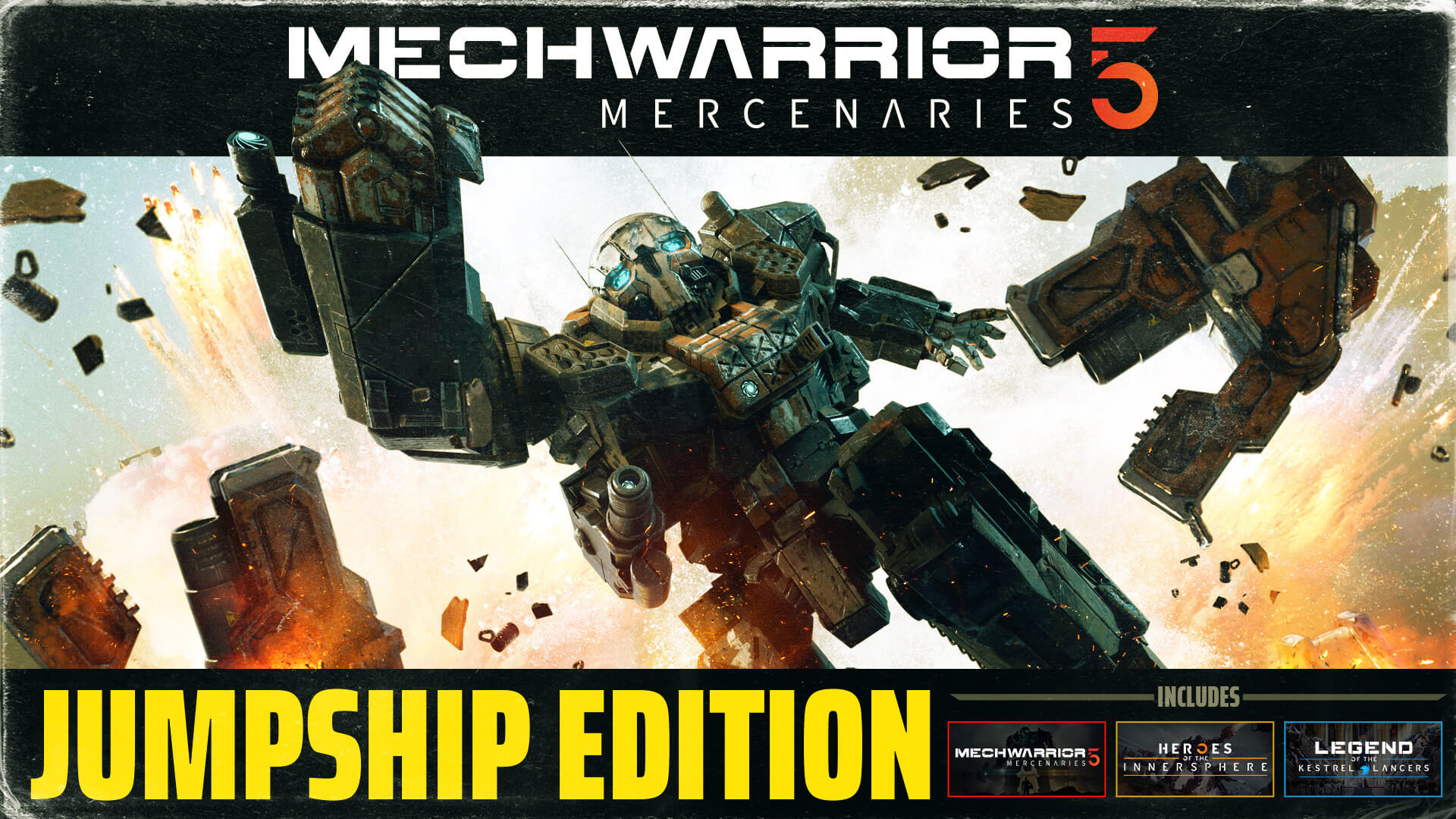 Download MechWarrior 5 Mercenaries JumpShip Edition-CODEX in PC [ Torrent ]
