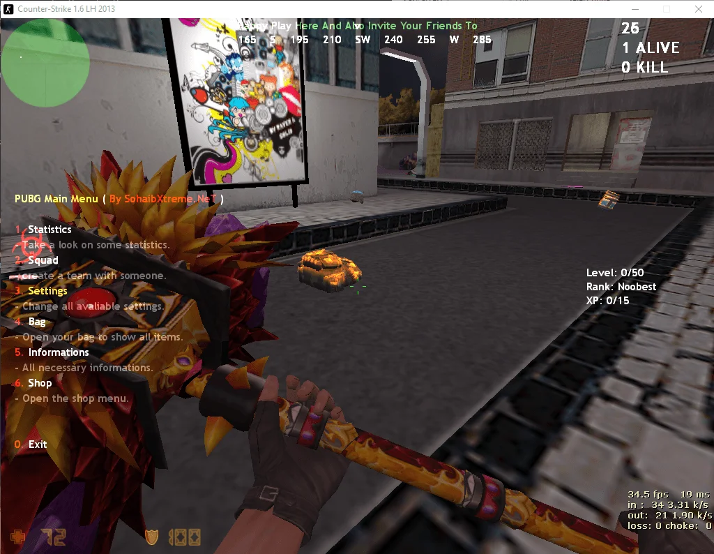 Counter-Strike 1.6 PUBG + FORTNITE Skills Ability CSO ADDON [ 2k20 ]